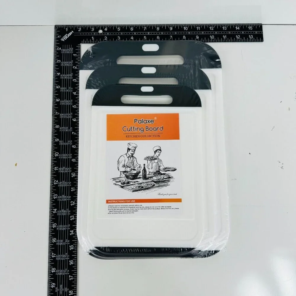 Palaxe Kitchen Chopping Board Set Of 3 BPA-Free Durable Dishwasher Safe
